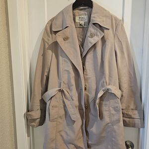 London Fog Tan Trench Coat